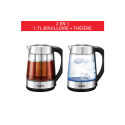 Tefal 2 en 1 Sans Fil Fonction Théière, TEMPÉRATURE RÉGLABLE 1.7L BJ750D10